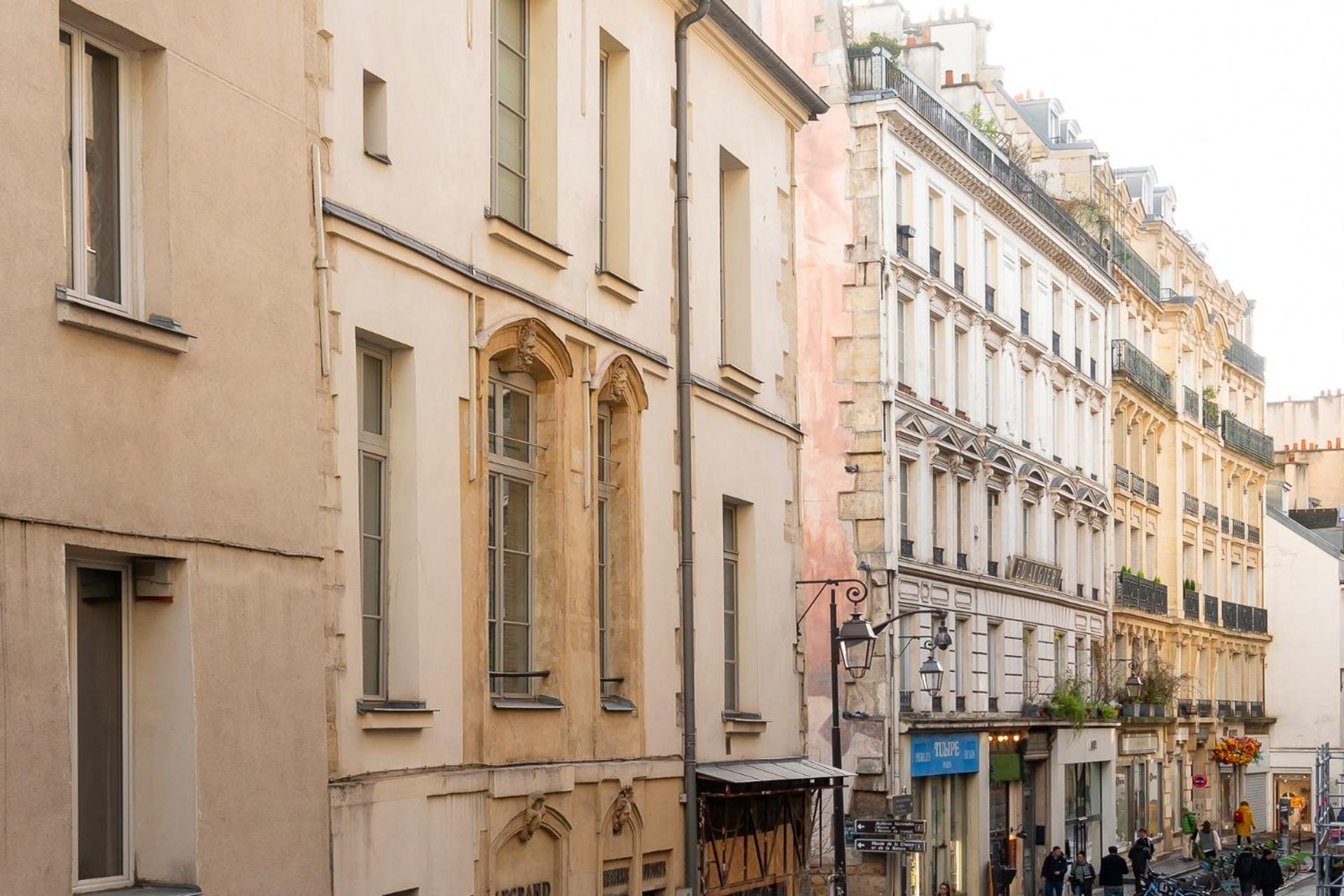 Central Apartment In The Heart Of The Marais With Air Conditioning París Exterior foto